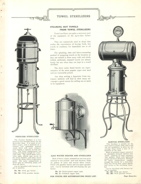 Renovated Koken's, 1915  IBS'2020 Exhibit Item – NYC Barber Shop