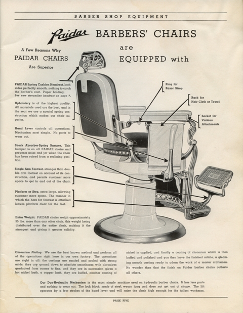 Hydraulic Barber Chair Repair Manual